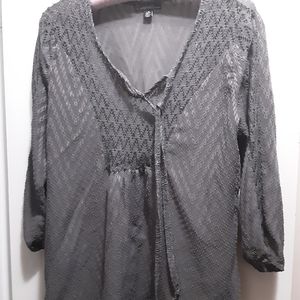 Shear Long sleeve Blose